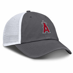 Los Angeles Angels Nike Adjustable Trucker Hat - Gray - Nike Discount