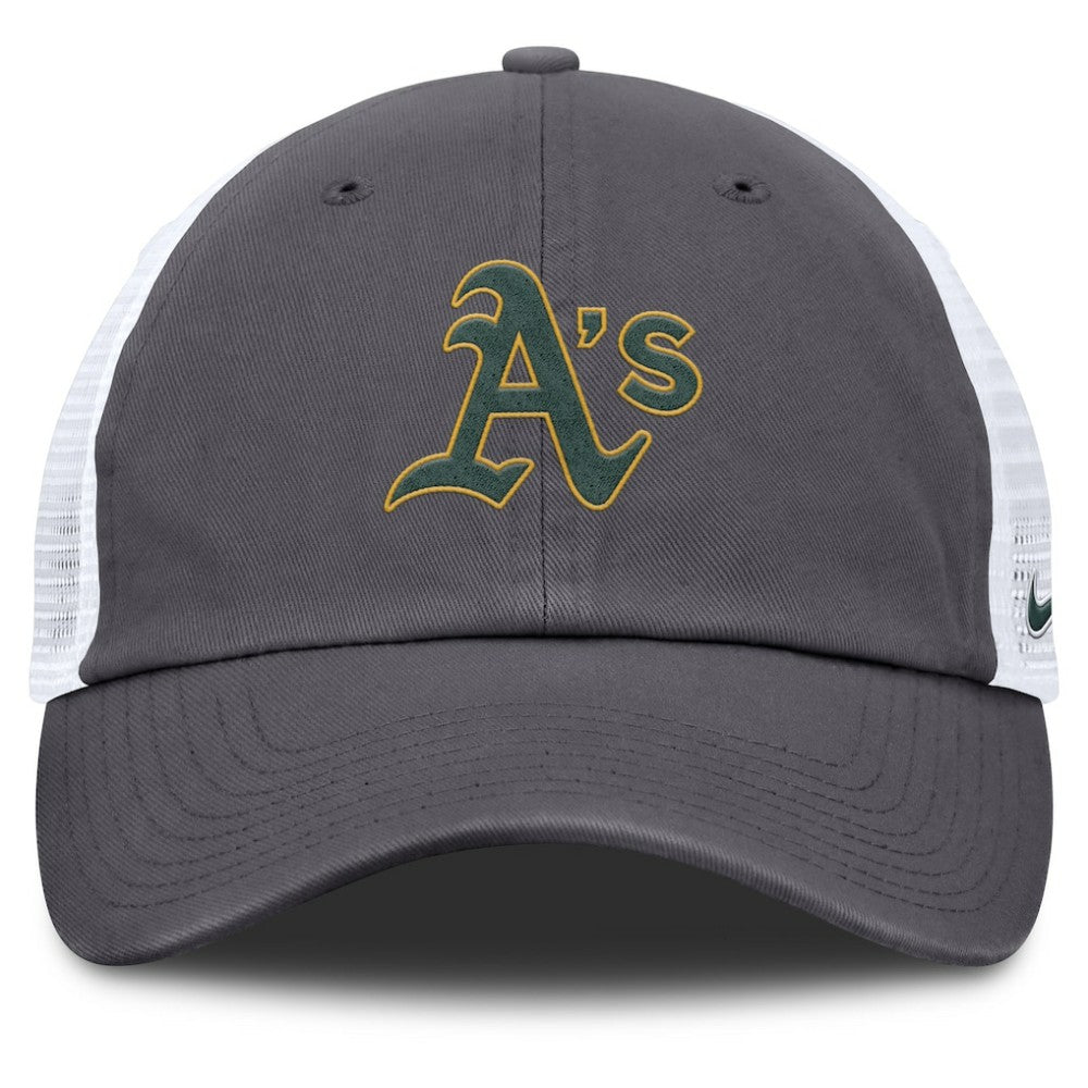 Athletics Nike Adjustable Trucker Hat - Gray - Nike Sale