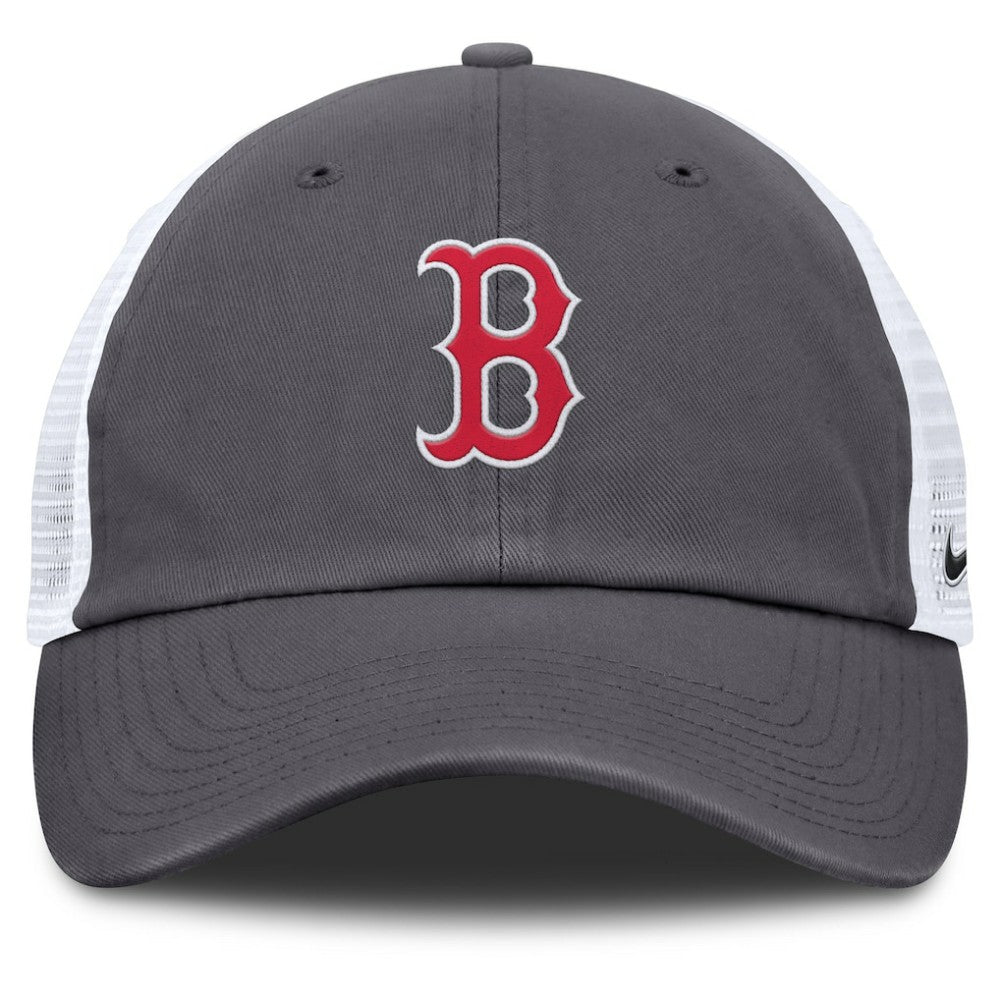 Boston Red Sox Nike Adjustable Trucker Hat - Gray - Nike Sale