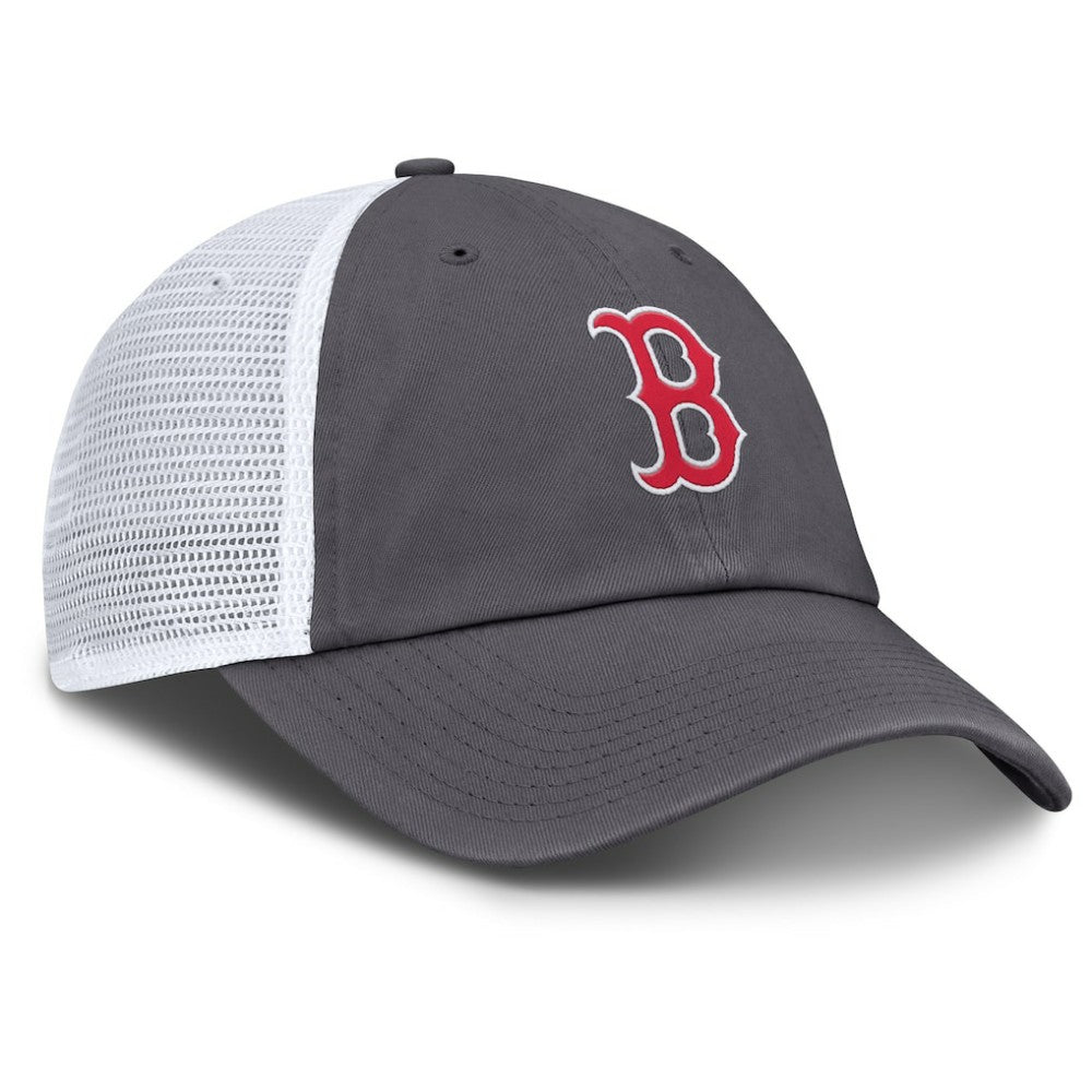 Boston Red Sox Nike Adjustable Trucker Hat - Gray - Nike Sale