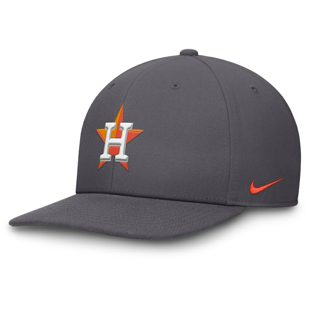 Houston Astros Nike Pro Performance Snapback Hat - Gray - Nike Lifestyle
