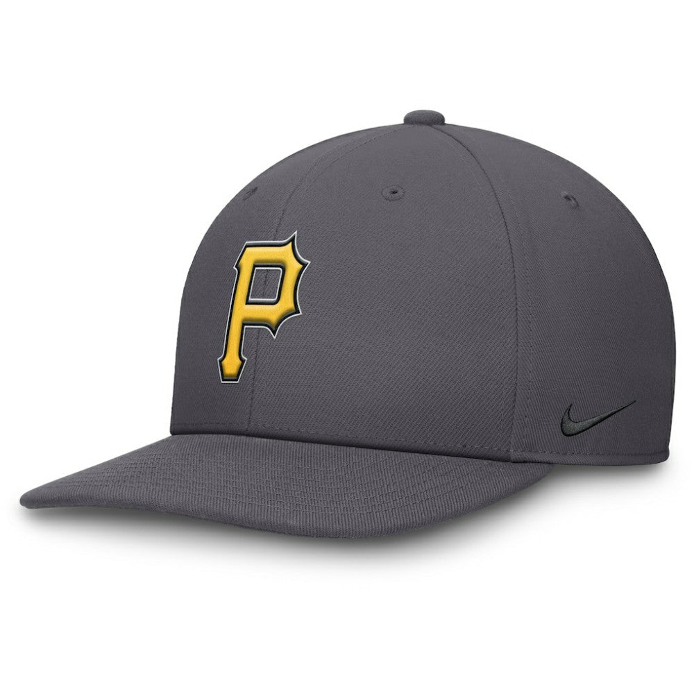Pittsburgh Pirates Nike Pro Performance Snapback Hat - Gray - Nike Sale