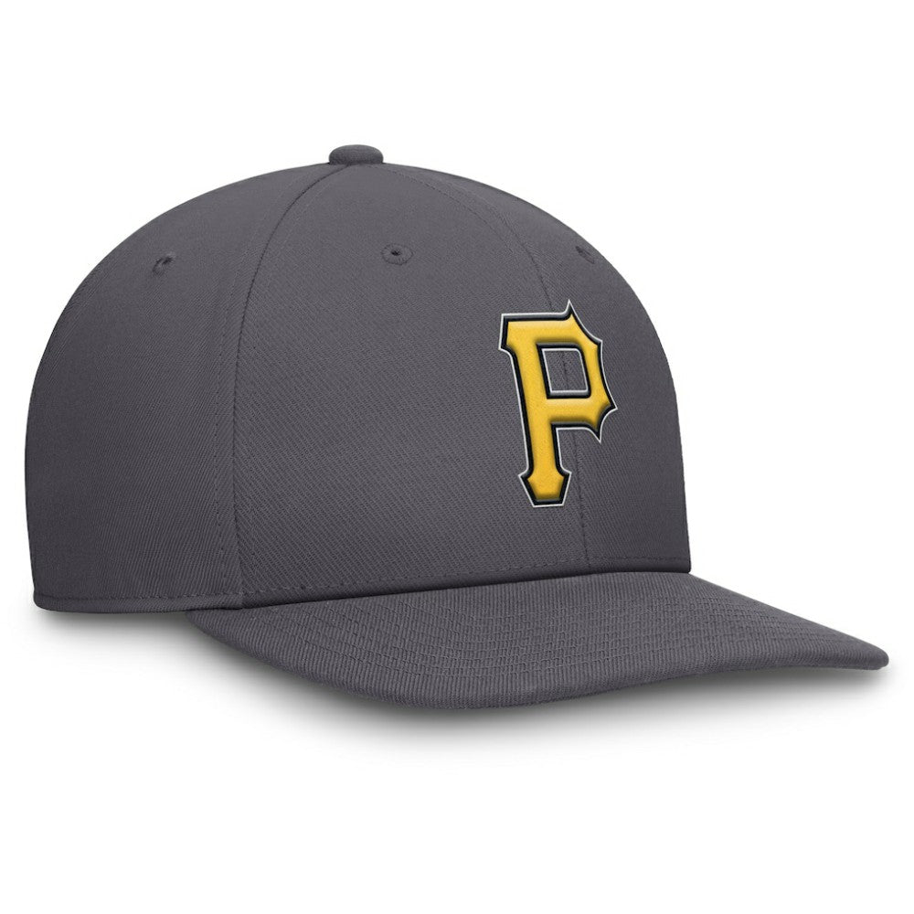 Pittsburgh Pirates Nike Pro Performance Snapback Hat - Gray - Nike Sale