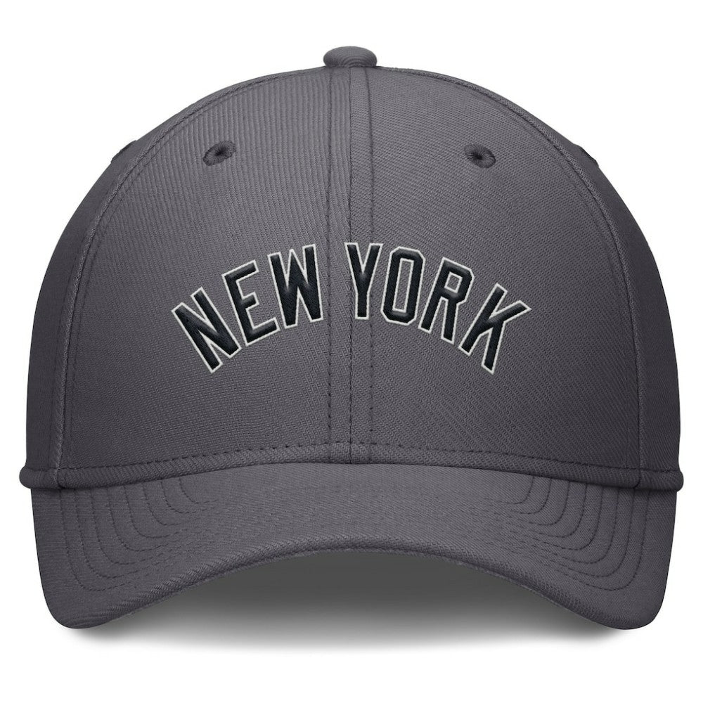 New York Yankees Nike Swoosh Performance Flex Hat - Gray - Nike Discount