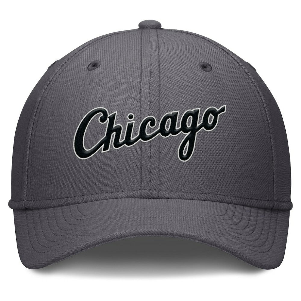 Chicago White Sox Nike Swoosh Performance Flex Hat - Gray - Nike Sale