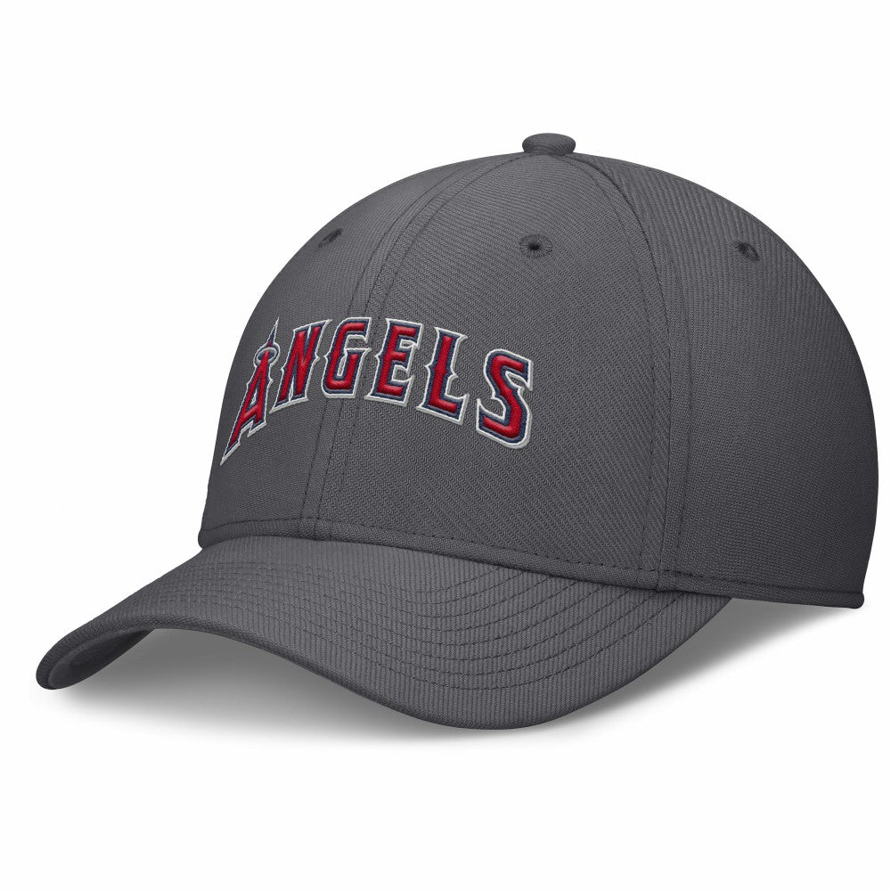 Los Angeles Angels Nike Swoosh Performance Flex Hat - Gray - Nike Online