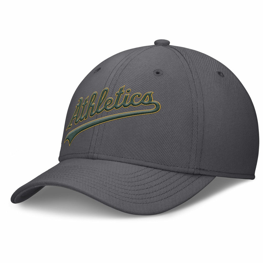 Athletics Nike Swoosh Performance Flex Hat - Gray - Nike Lifestyle