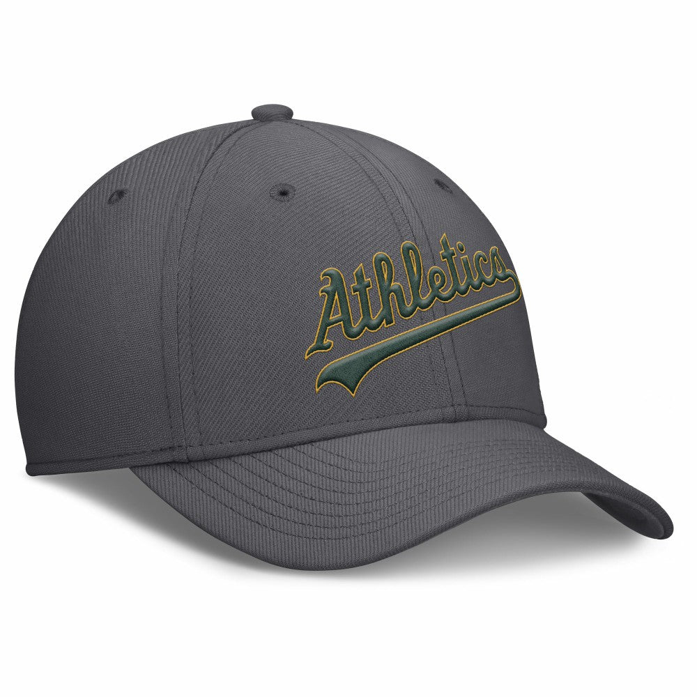 Athletics Nike Swoosh Performance Flex Hat - Gray - Nike Lifestyle