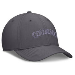 Colorado Rockies Nike Swoosh Performance Flex Hat - Gray - Nike Lifestyle