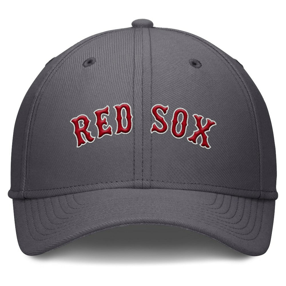 Boston Red Sox Nike Swoosh Performance Flex Hat - Gray - Nike Discount