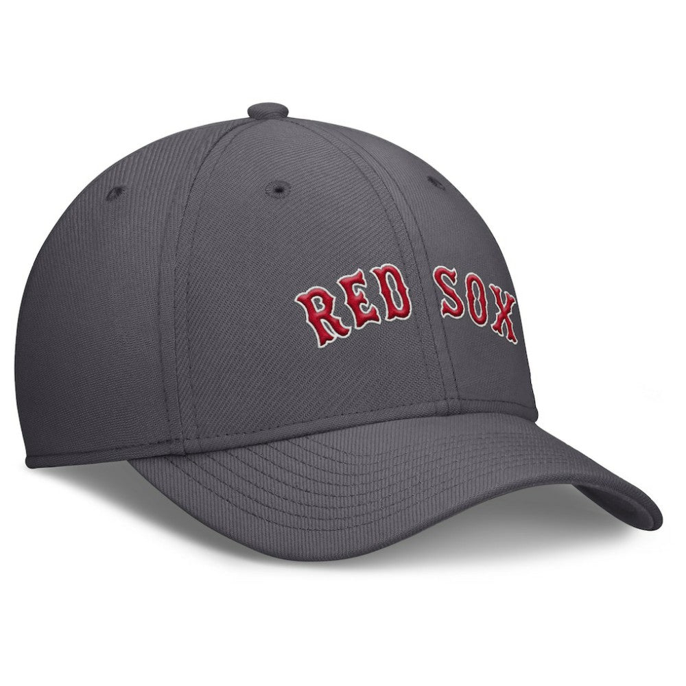 Boston Red Sox Nike Swoosh Performance Flex Hat - Gray - Nike Discount