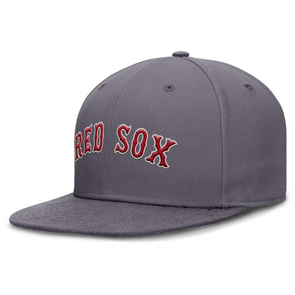 Boston Red Sox Nike Performance True Fitted Hat - Gray - Nike Online