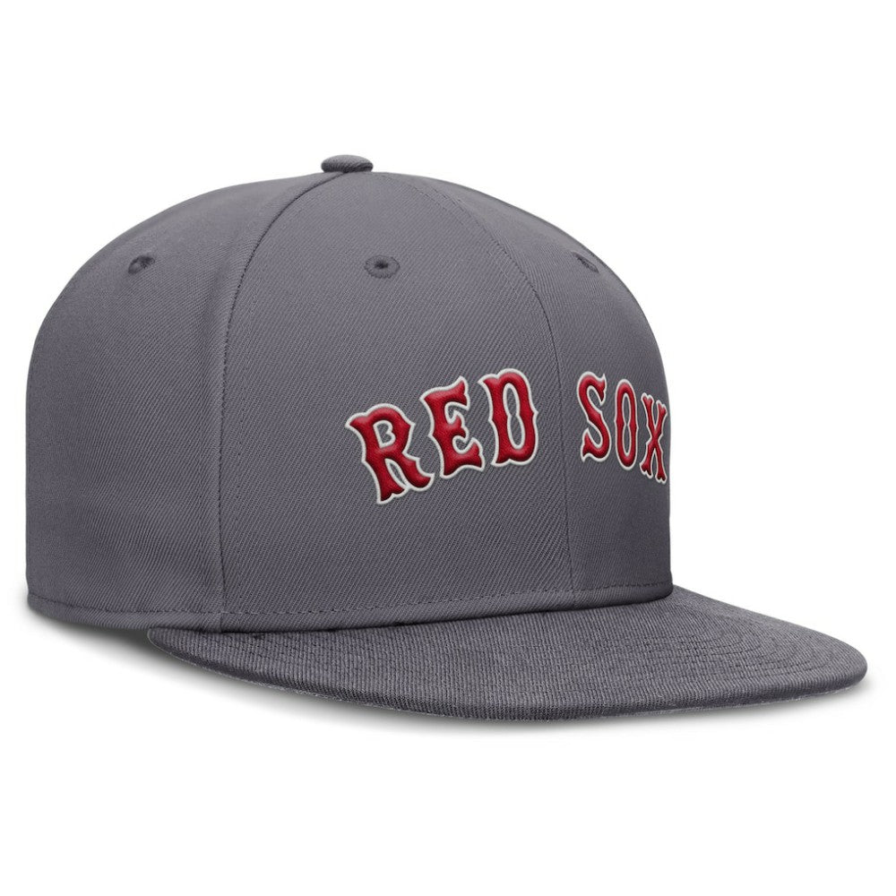 Boston Red Sox Nike Performance True Fitted Hat - Gray - Nike Online