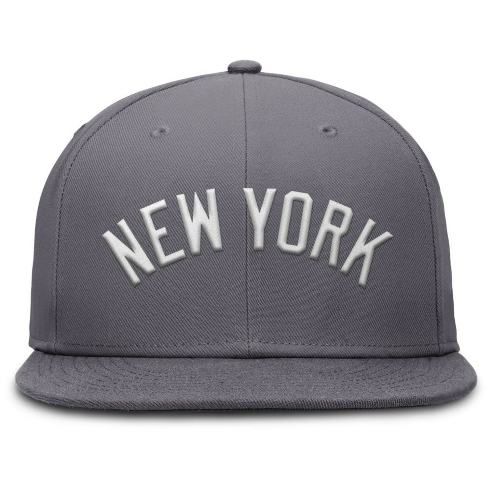New York Yankees Nike Performance True Fitted Hat - Gray - Nike Sale