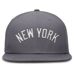 New York Yankees Nike Performance True Fitted Hat - Gray - Nike Sale