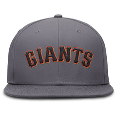 San Francisco Giants Nike Performance True Fitted Hat - Gray - Nike Online