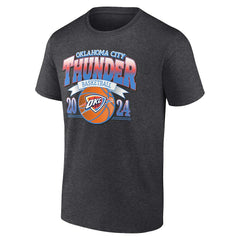 Oklahoma City Thunder Fast Break Finisher T-Shirt Charcoal