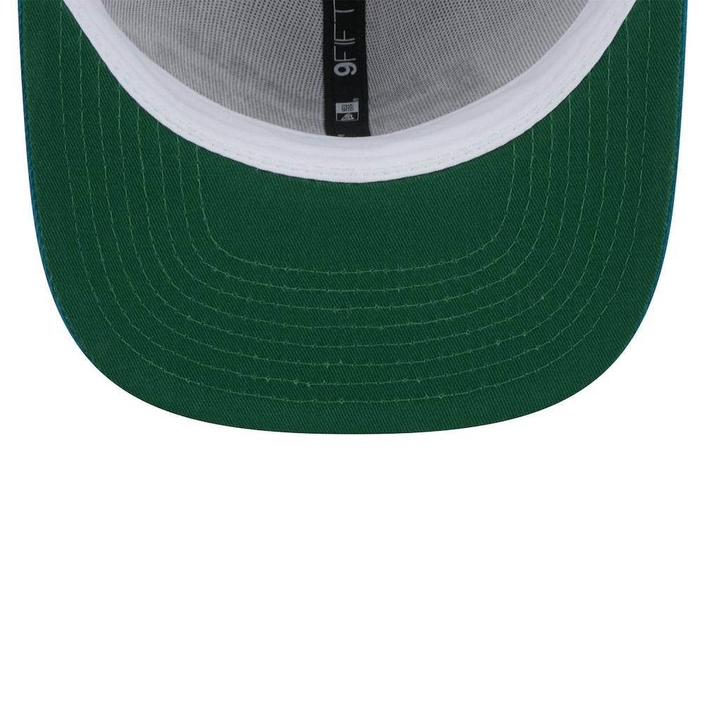 Jacksonville Jaguars New Era Throwback Sparky Original Fit 9FIFTY Snapback Hat White/Teal