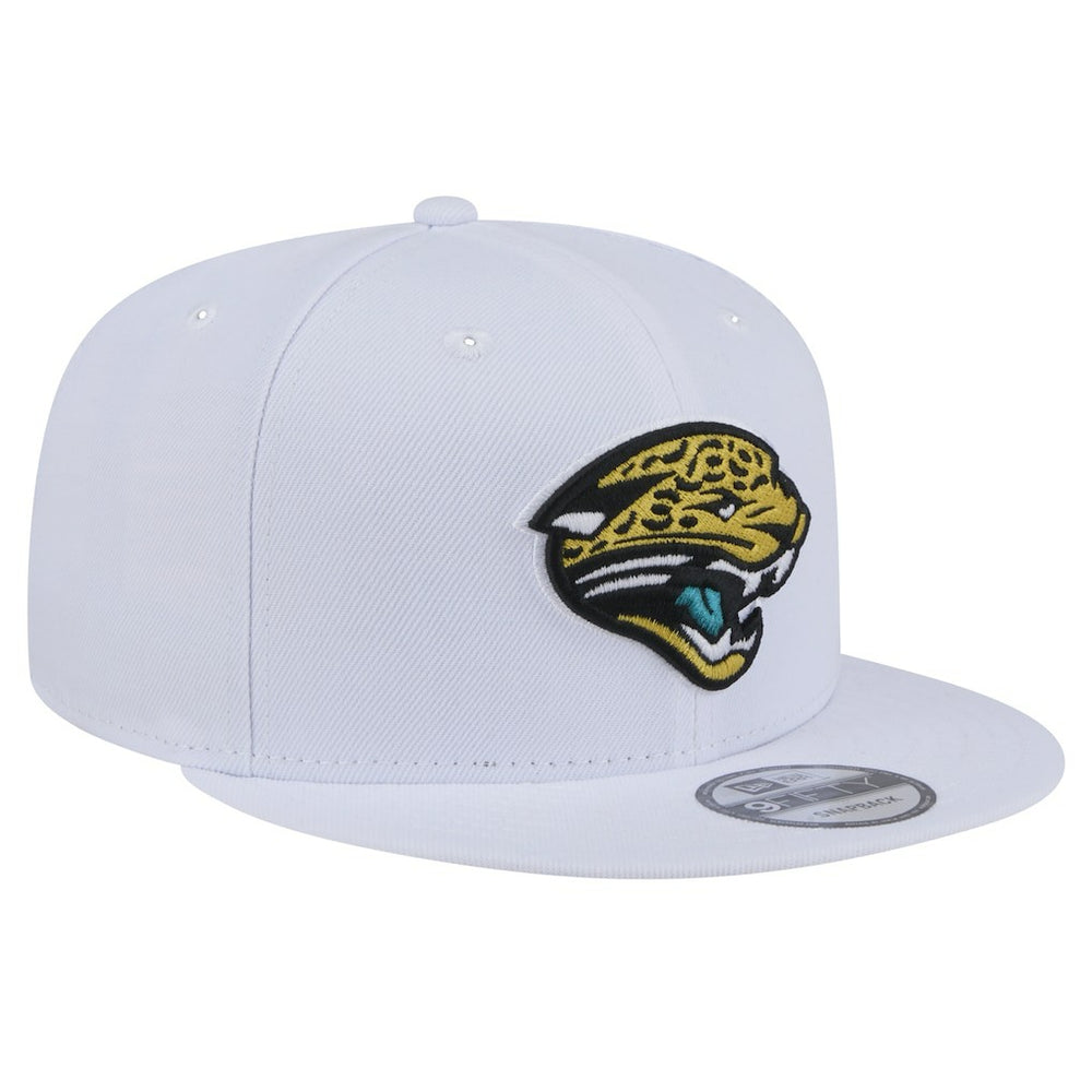 Jacksonville Jaguars New Era Throwback Logo Standard 9FIFTY Snapback Hat White