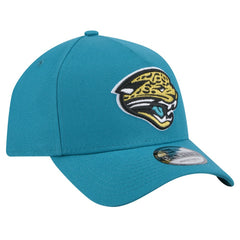 Jacksonville Jaguars New Era Throwback Logo Standard A-Frame 9FORTY Adjustable Hat Teal