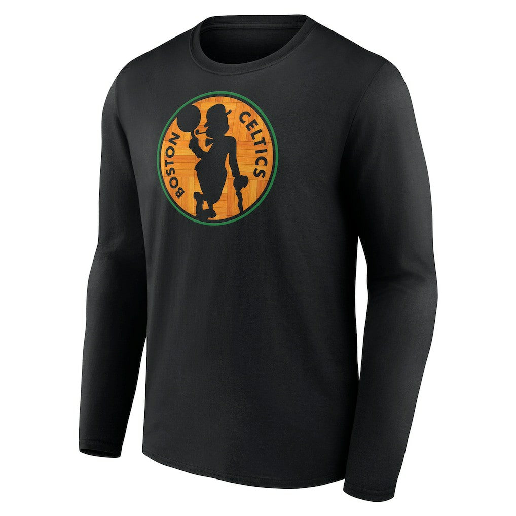Boston Celtics Hardwood Long Sleeve T-Shirt Black