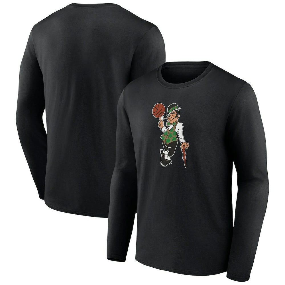 Boston Celtics Alternate Logo Long Sleeve T-Shirt Black