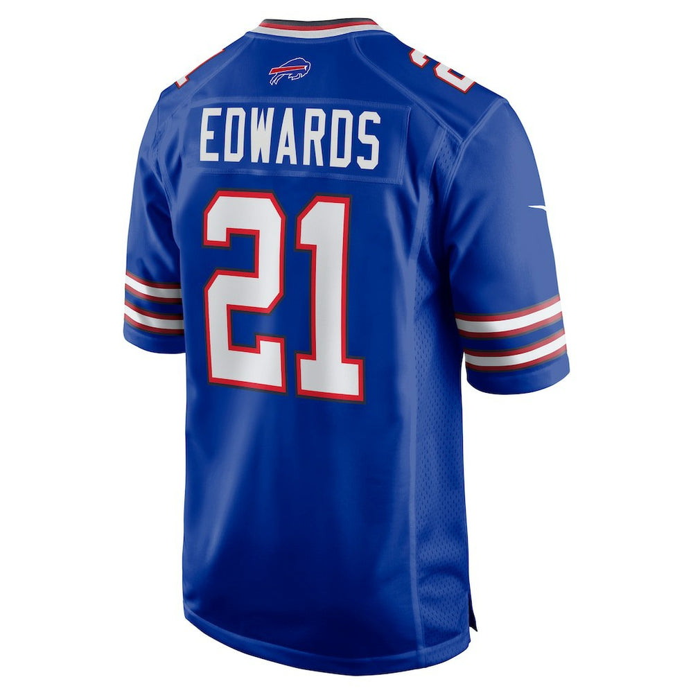 Nike Mike Edwards Buffalo Bills Game Jersey Royal