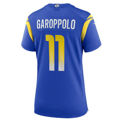 Nike Jimmy Garoppolo Los Angeles Rams Women's Team Game Jersey Royal