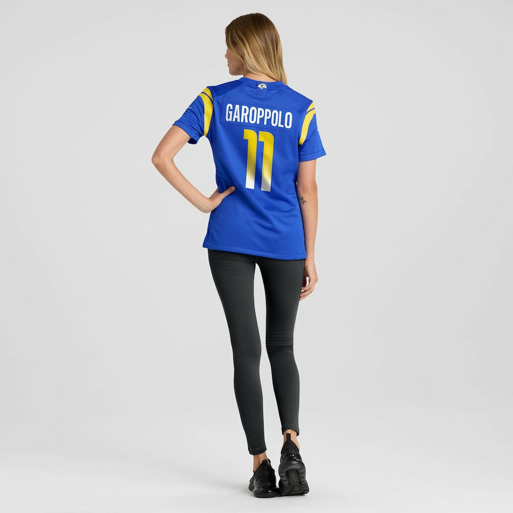 Nike Jimmy Garoppolo Los Angeles Rams Women's Team Game Jersey Royal