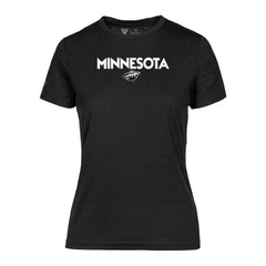 Minnesota Wild Levelwear Women's Maddox City Capsule T-Shirt - Black - NHL 201531165