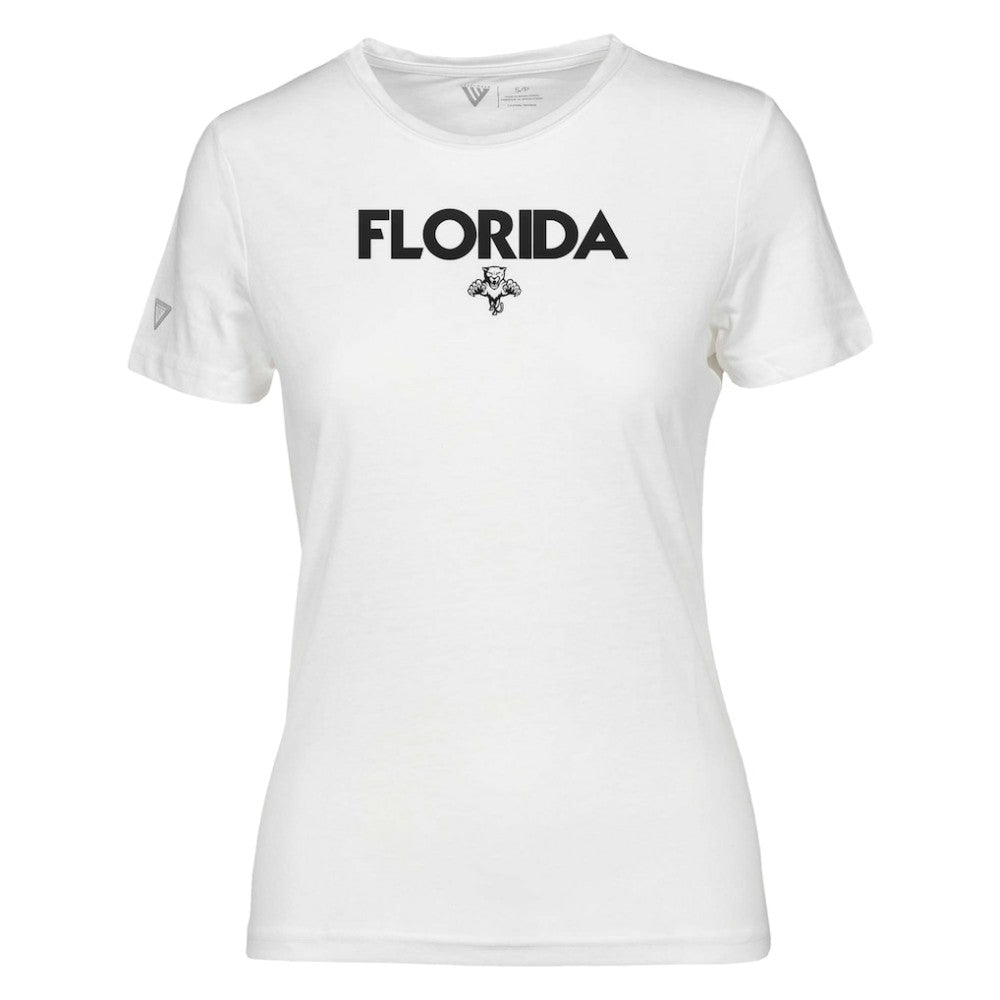 Florida Panthers Levelwear Women's Maddox City Capsule T-Shirt - White - NHL 201531170