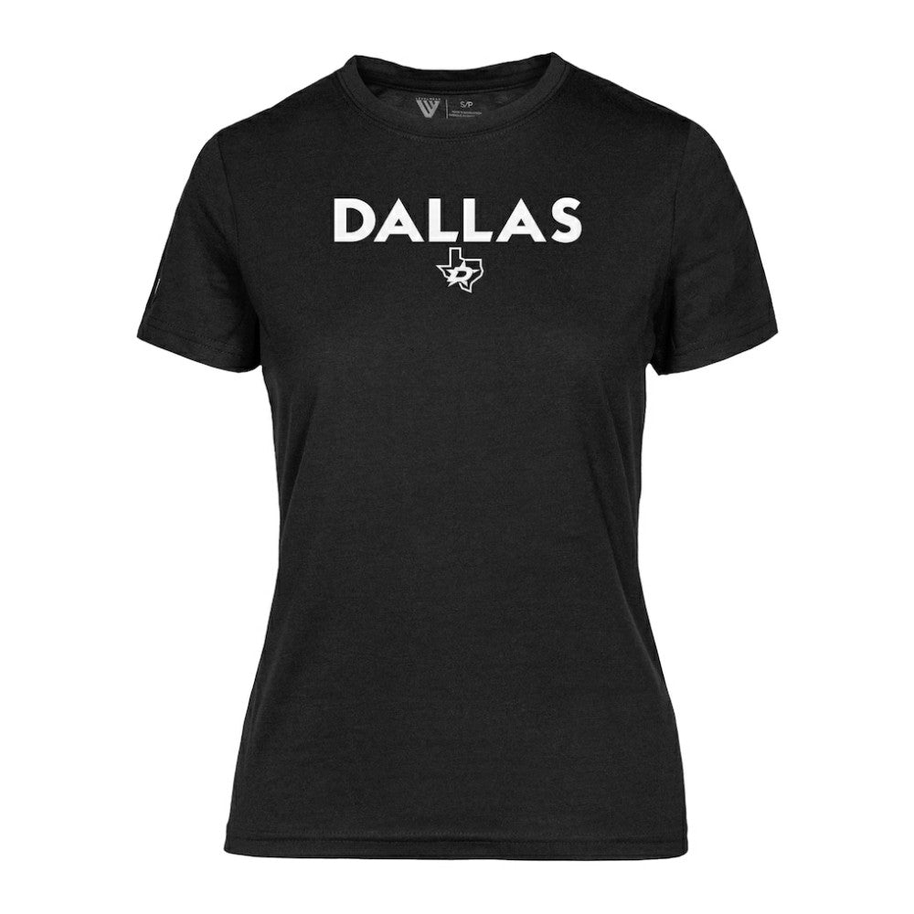 Dallas Stars Levelwear Women's Maddox City Capsule T-Shirt - Black - NHL 201531176