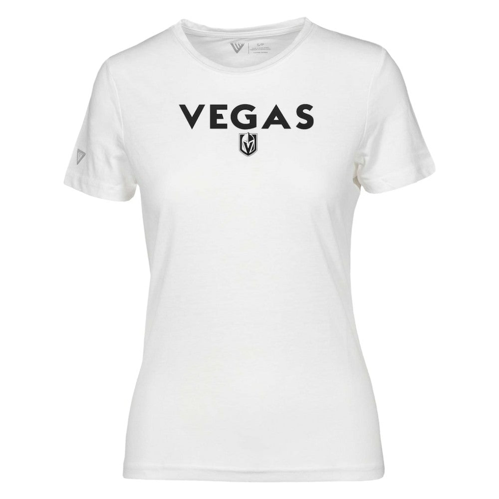 Vegas Golden Knights Levelwear Women's Maddox City Capsule T-Shirt - White - NHL 201531187