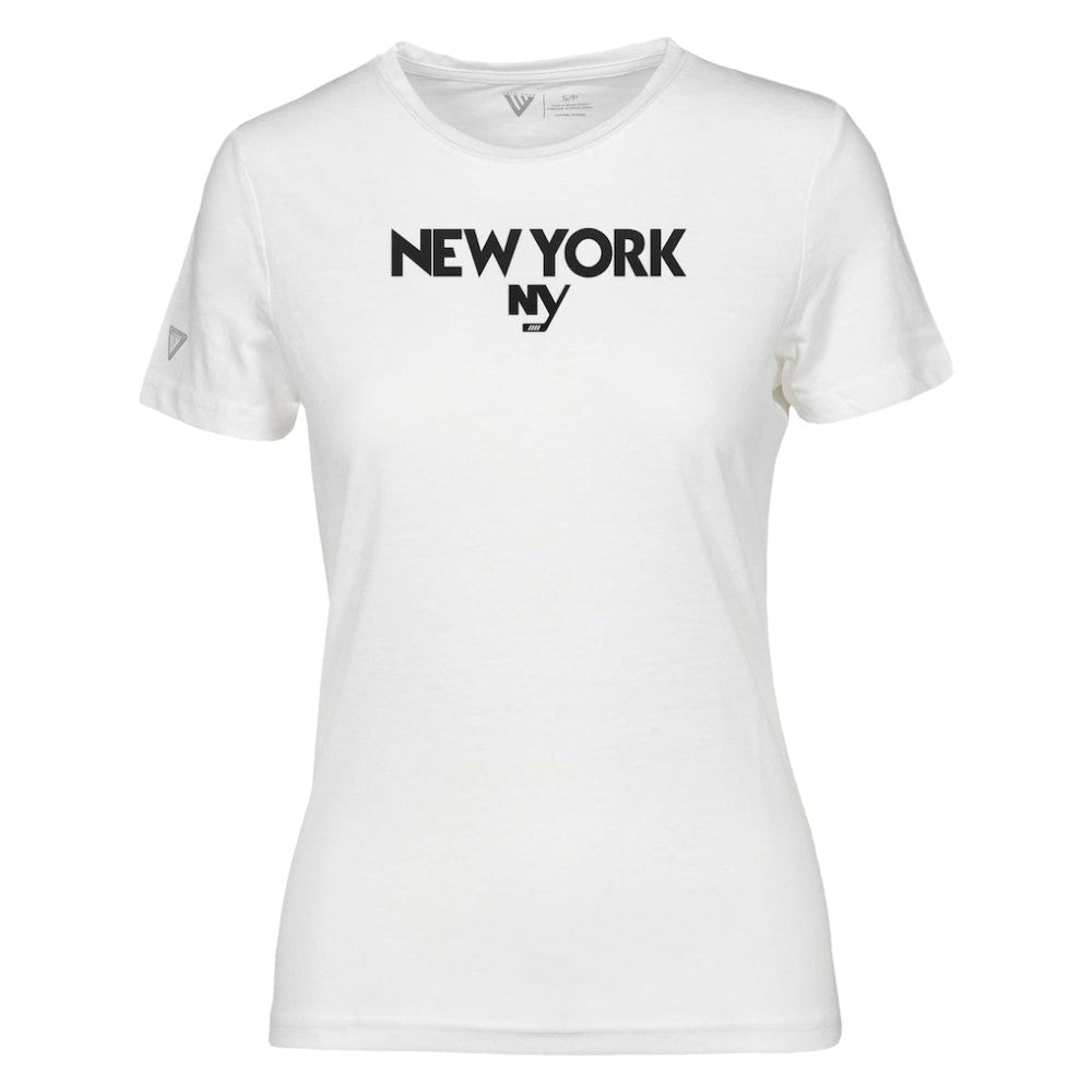 New York Islanders Levelwear Women's Maddox City Capsule T-Shirt - White - NHL 201531193