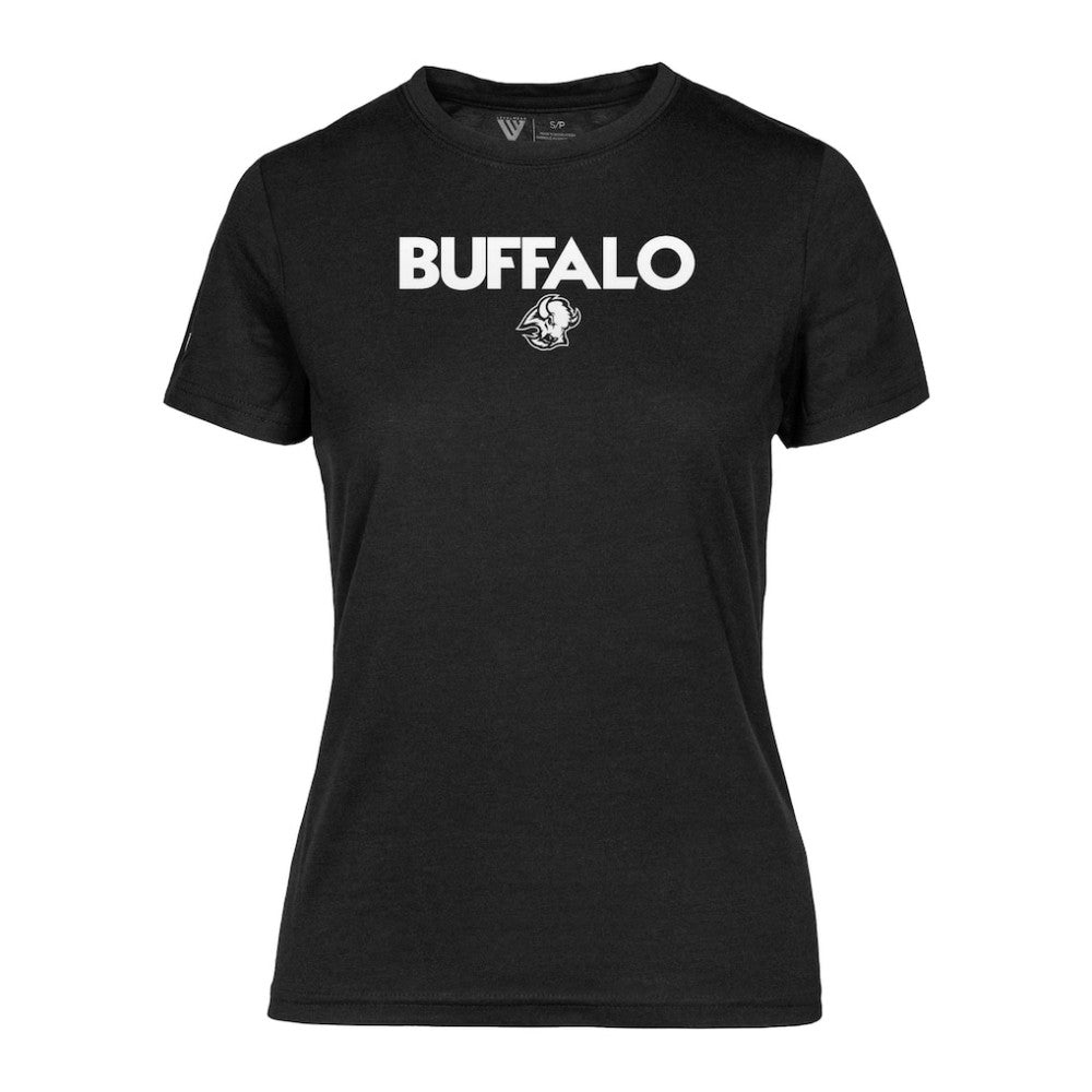 Buffalo Sabres Levelwear Women's Maddox City Capsule T-Shirt - Black - NHL 201531195