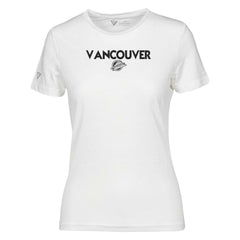 Vancouver Canucks Levelwear Women's Maddox City Capsule T-Shirt - White - NHL 201531206