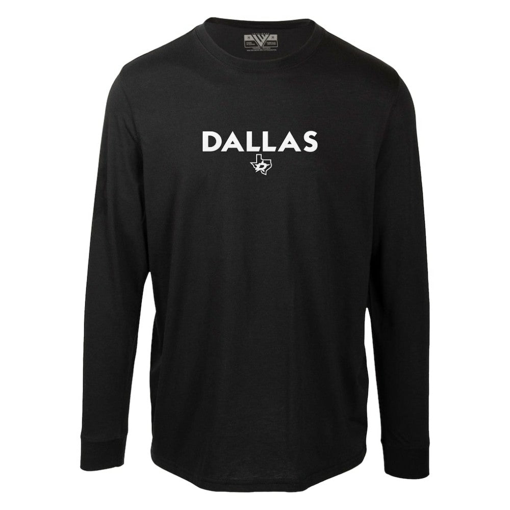 Dallas Stars Levelwear Oscar City Capsule Long Sleeve T-Shirt - Black - NHL 201531222