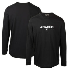 Anaheim Ducks Levelwear Oscar City Capsule Long Sleeve T-Shirt - Black - NHL 201531245
