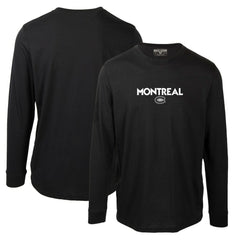 Montreal Canadiens Levelwear Oscar City Capsule Long Sleeve T-Shirt - Black - NHL 201531247