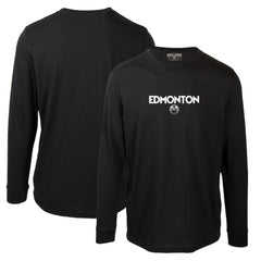 Edmonton Oilers Levelwear Oscar City Capsule Long Sleeve T-Shirt - Black - NHL 201531248