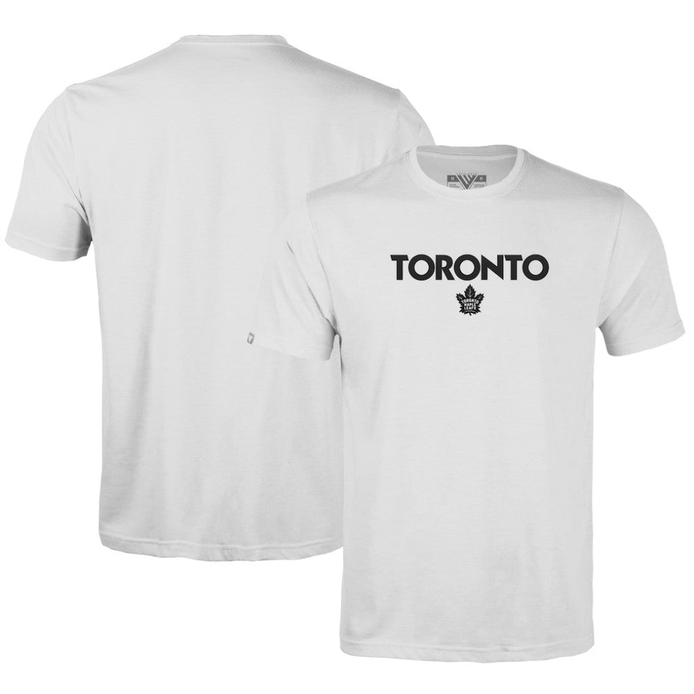 Toronto Maple Leafs Levelwear Richmond City Capsule T-Shirt - White - NHL 201531257