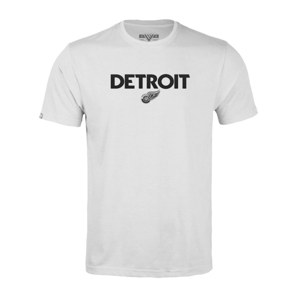 Detroit Red Wings Levelwear Richmond City Capsule T-Shirt - White - NHL 201531277