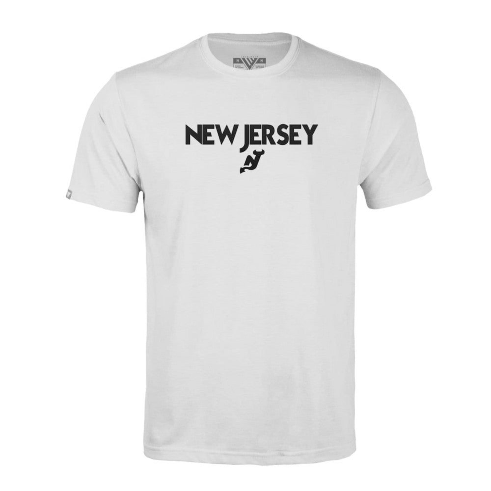 New Jersey Devils Levelwear Richmond City Capsule T-Shirt - White - NHL 201531278