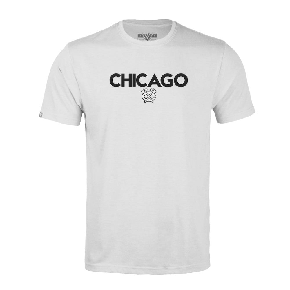 Chicago Blackhawks Levelwear Richmond City Capsule T-Shirt - White - NHL 201531298