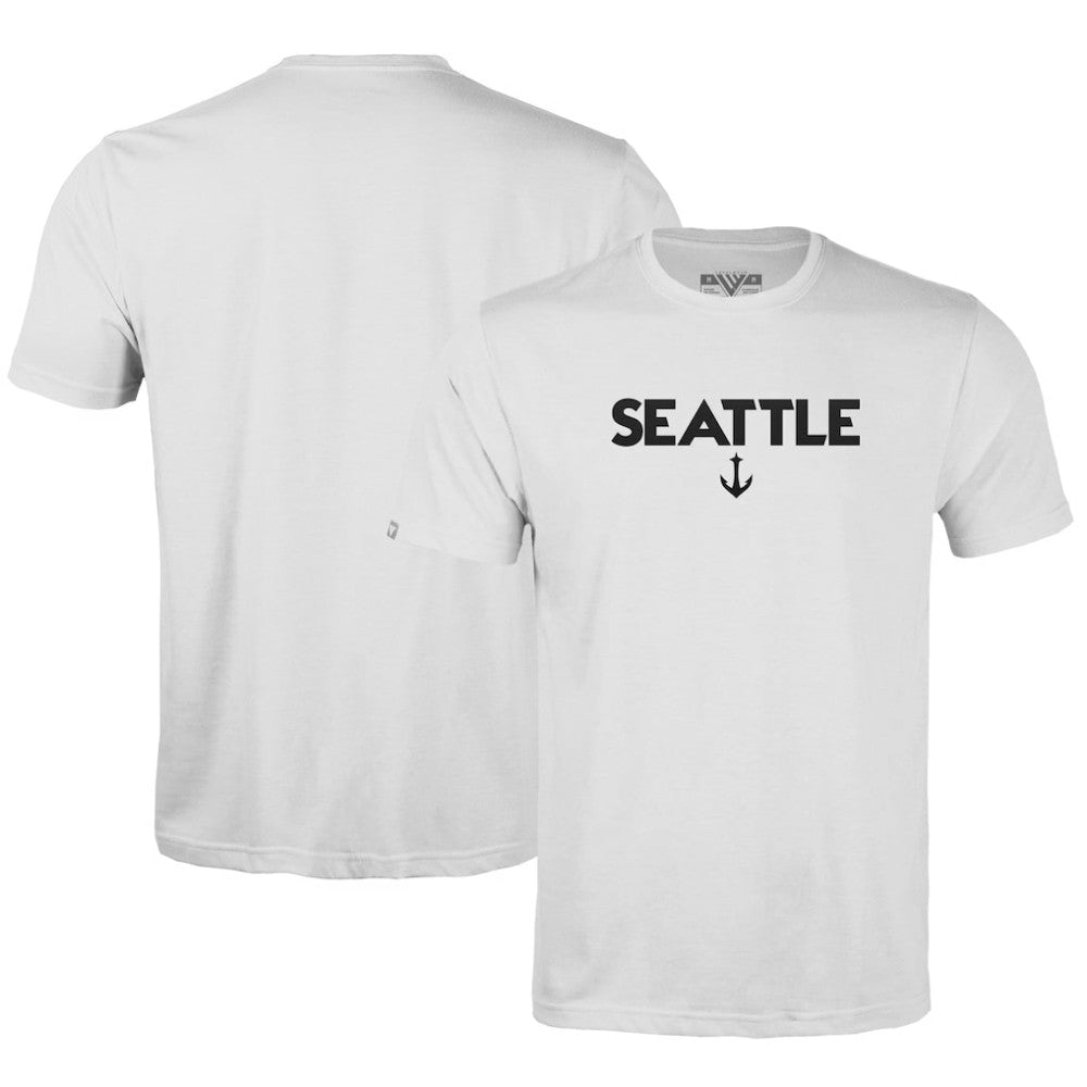 Seattle Kraken Levelwear Richmond City Capsule T-Shirt - White - NHL 201531299