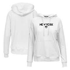 New York Islanders Levelwear Women's Adorn City Capsule Pullover Hoodie - White - NHL 201531327