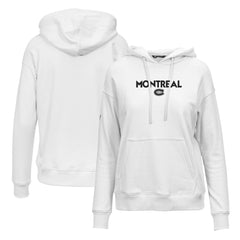 Montreal Canadiens Levelwear Women's Adorn City Capsule Pullover Hoodie - White - NHL 201531331