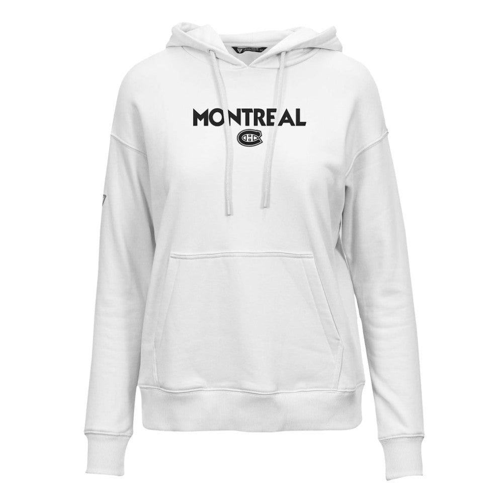 Montreal Canadiens Levelwear Women's Adorn City Capsule Pullover Hoodie - White - NHL 201531331