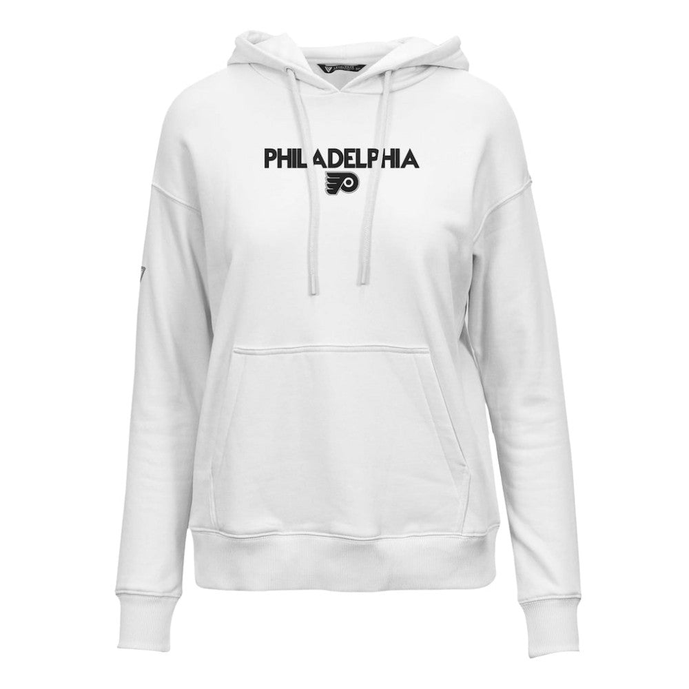 Philadelphia Flyers Levelwear Women's Adorn City Capsule Pullover Hoodie - White - NHL 201531344