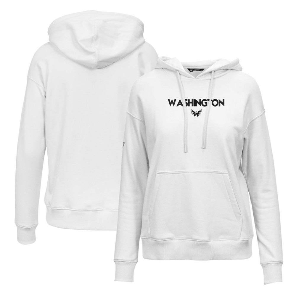 Washington Capitals Levelwear Women's Adorn City Capsule Pullover Hoodie - White - NHL 201531350